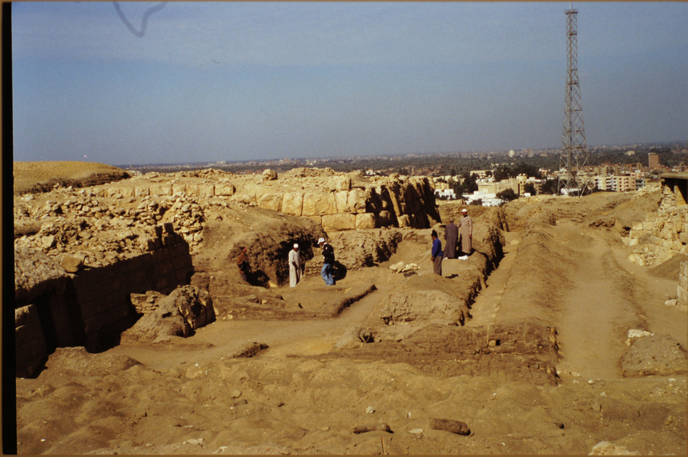 Abu Bakr Cemetery: Site: Giza; View:  Lepsius 19